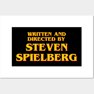 Written and directed by Steven Spielberg Posters and Art